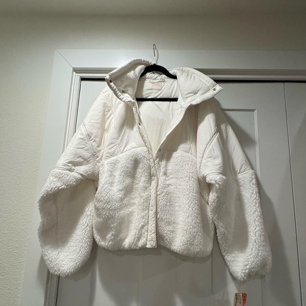 Free People FP Movement adventure awaits fleece jacket